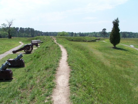 Yorktown battlefield