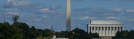 Washington Monument and Lincoln Memorial